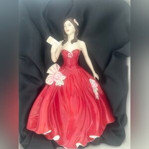 Royal Doulton Red and White Figurine